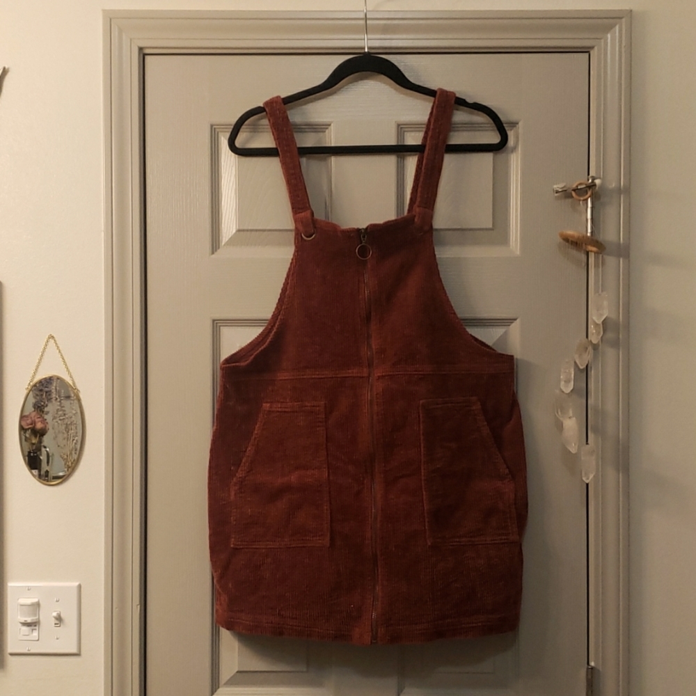 Wild Fable corduroy overall dress